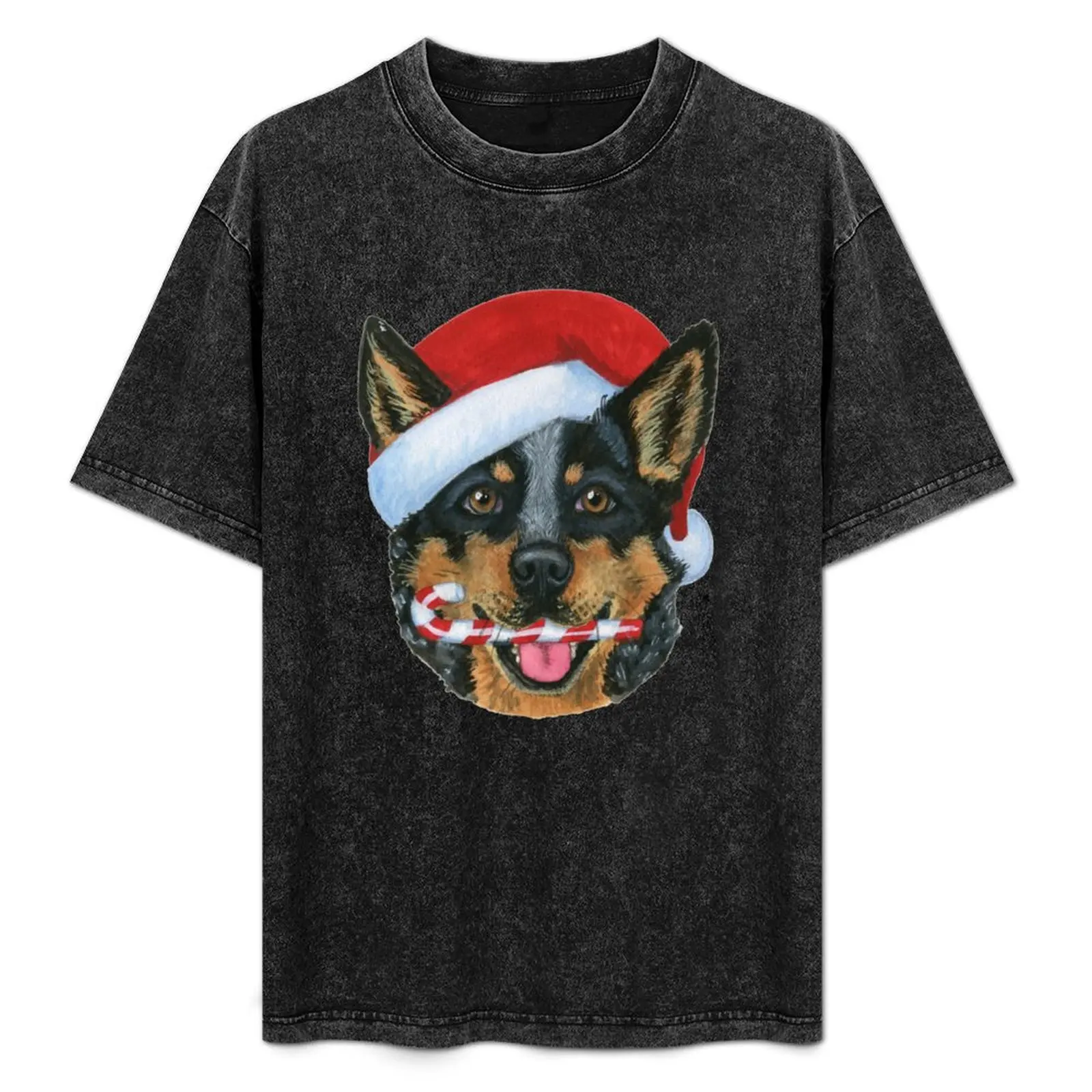 

Christmas Blue Heeler T-Shirt graphic shirts tops basketball graphic tees blacks tee shirts for men