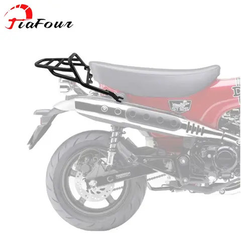 DAX 125 ST125 2022-2024 가방 수하물 캐리어 후면 수하물 랙 선반 후면 선반 세트 용 오토바이 후면 테일 랙