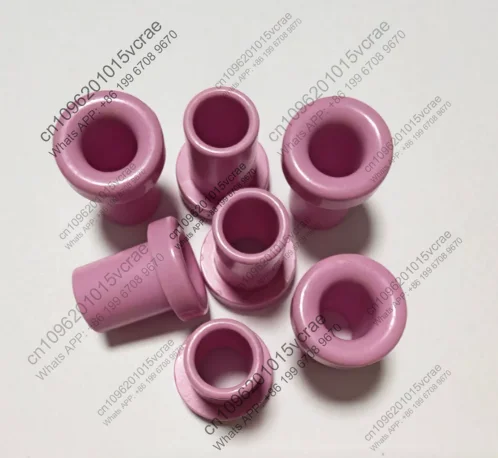 10pcs porcelain eyelet, small outer diameter 13mm * overall length 21mm * inner hole 9mm, wire guide eyelet