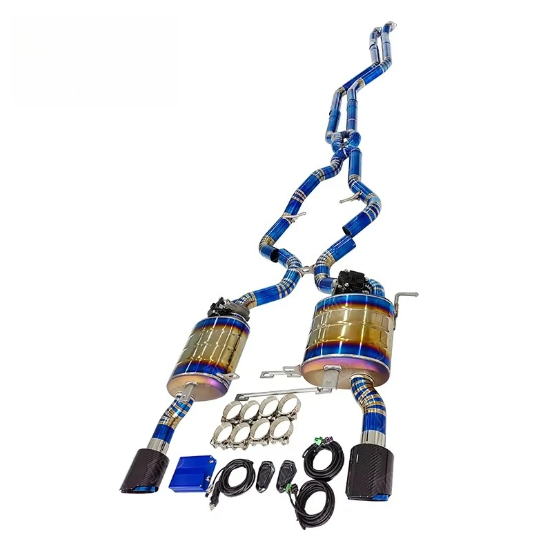 High Performance Titanium Alloy Exhaust Catback System for  E92 335i