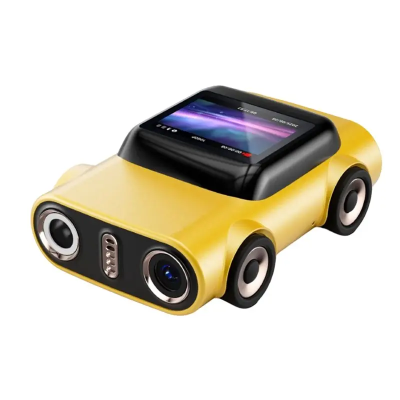 ABKQ-G5 Keychain Thumb Action Camera Pocket Digital Camera With Flash Support Memory Card Long Battery Life Vintage Design