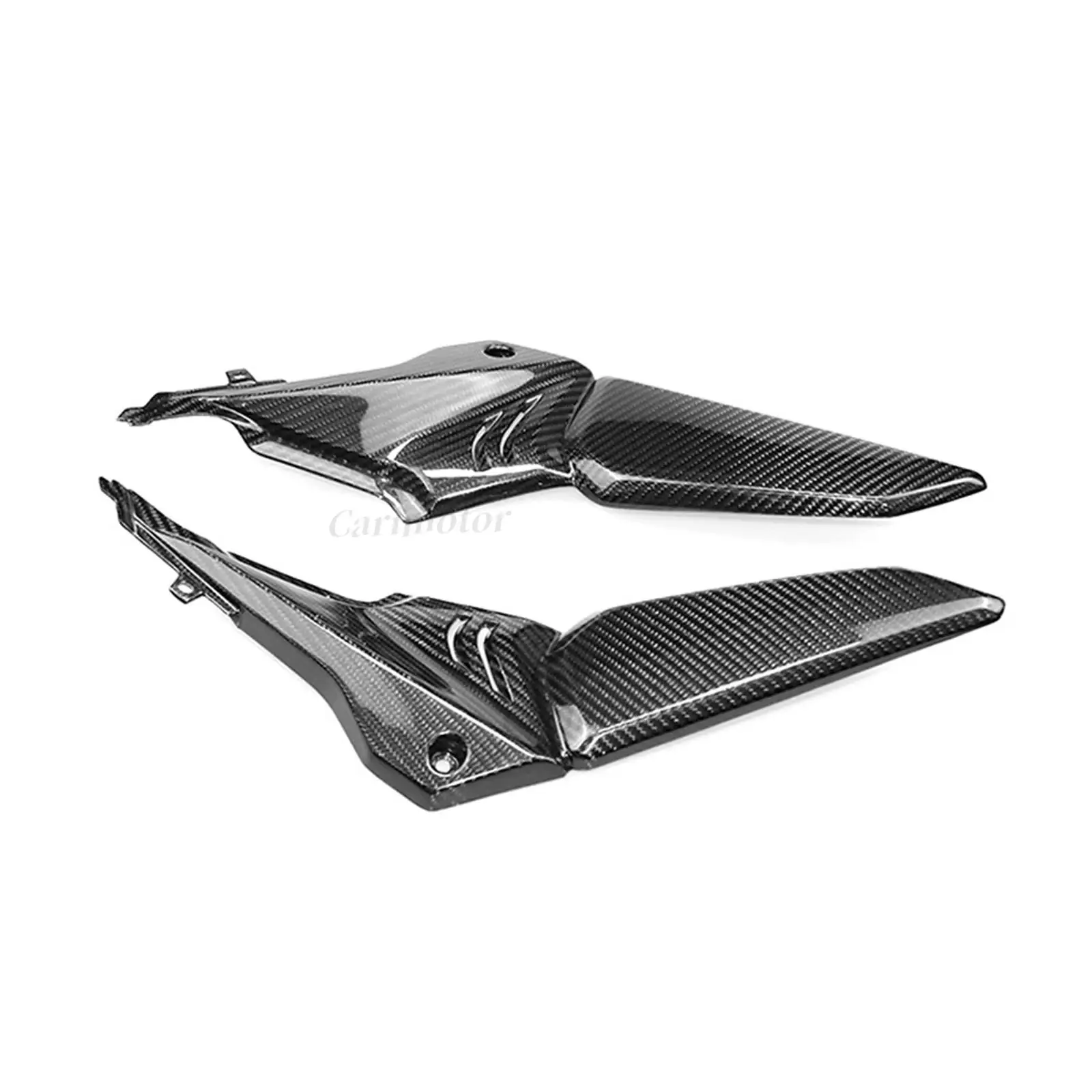 

3K саржа из настоящего сухого углеродного волокна, боковой обтекатель бака мотоцикла для Honda CB650R 2019-2020