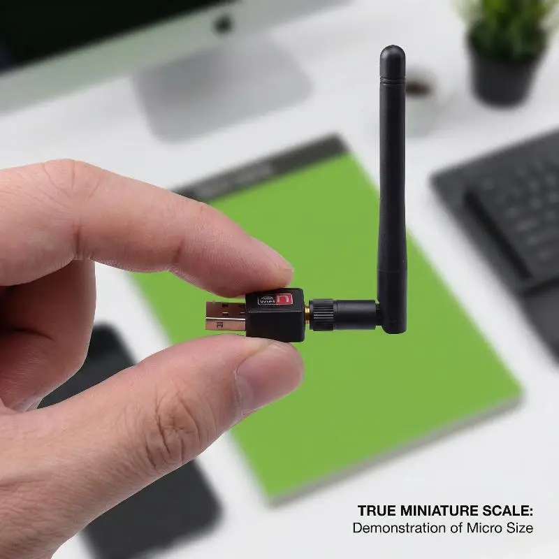 

[W3] 1 комплект Wi-Fi приемопередатчиков (донглов) 2DB/5DB 150 Мбит/с, беспроводная сетевая карта USB 2.0 802.11 B/g/n, адаптер Wi-Fi с антенной LAN