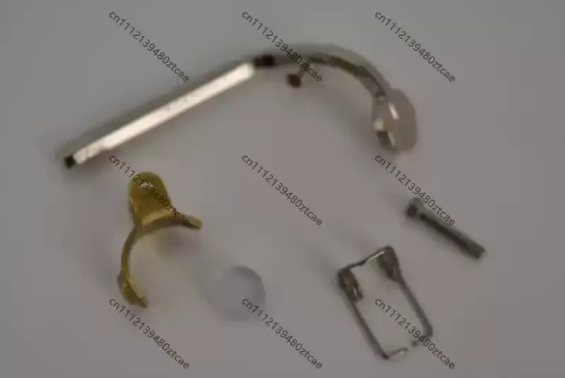 Trombone Drain Valve Key Spring Shaft Rubber Pad Base Accessory Set Brass Instrument Spare Repair Parts