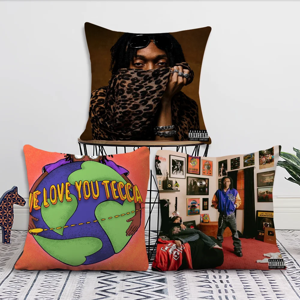 Rapper L-Lil T-TeccaS Comfortable Decorative Pillow Case Suitable for Home Living Room Sofa Room Decoration