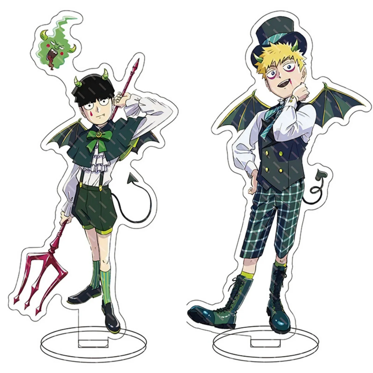 Anime Mob Psycho 100 Acrylic Stand Cosplay Figure Kageyama Ritsu Hanazawa Teruki Standing Sign Desk Decor Fans Collection Toy