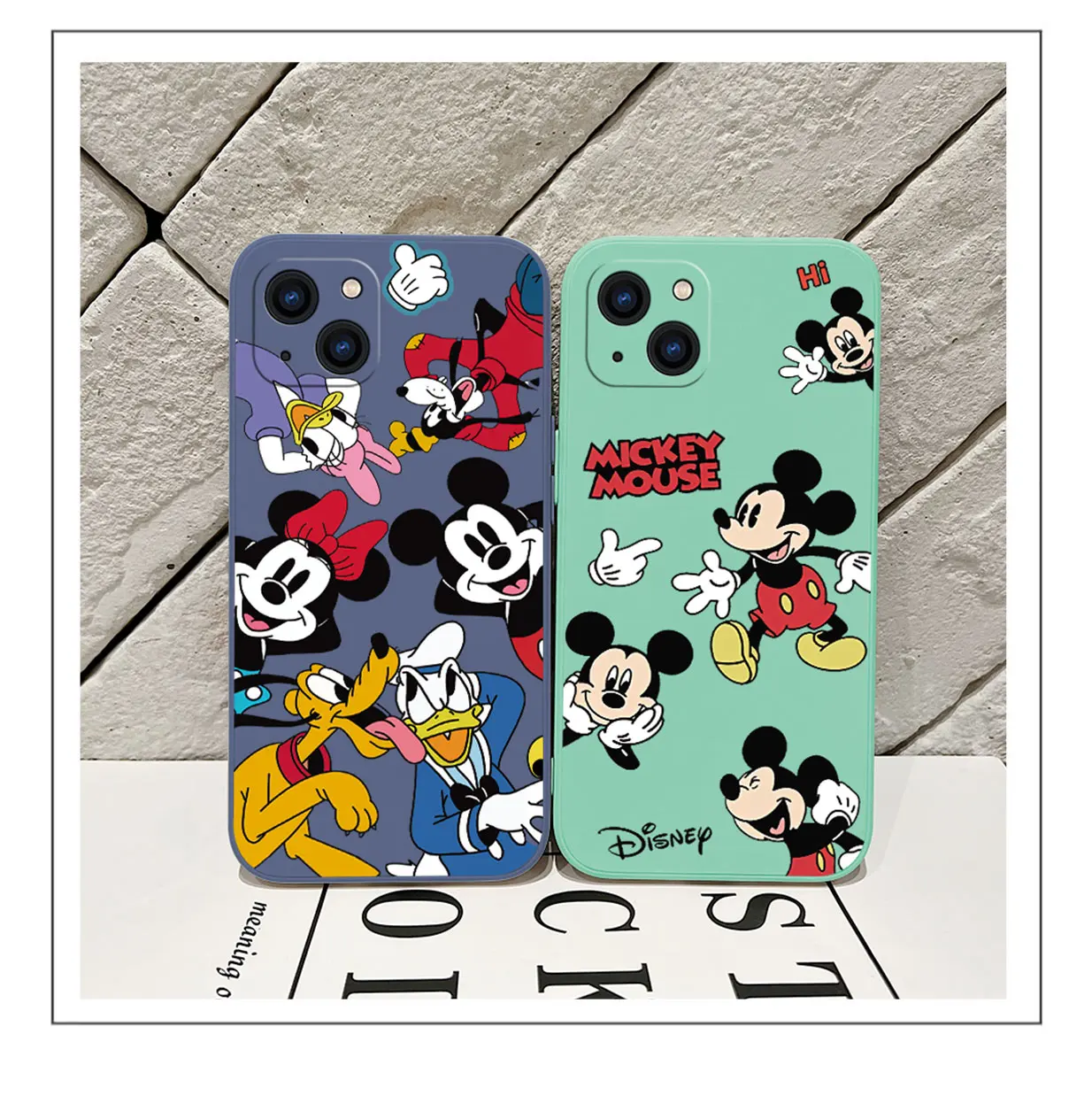 Śliczne Minnies M-etui z myszką Mickey dla OPPO Realme 11 10 9 9i 8 8i 7 7i 6 Pro Plus C31 C35 C1 C11 C12 C15 C20 C21Y C25 C25S pokrowiec