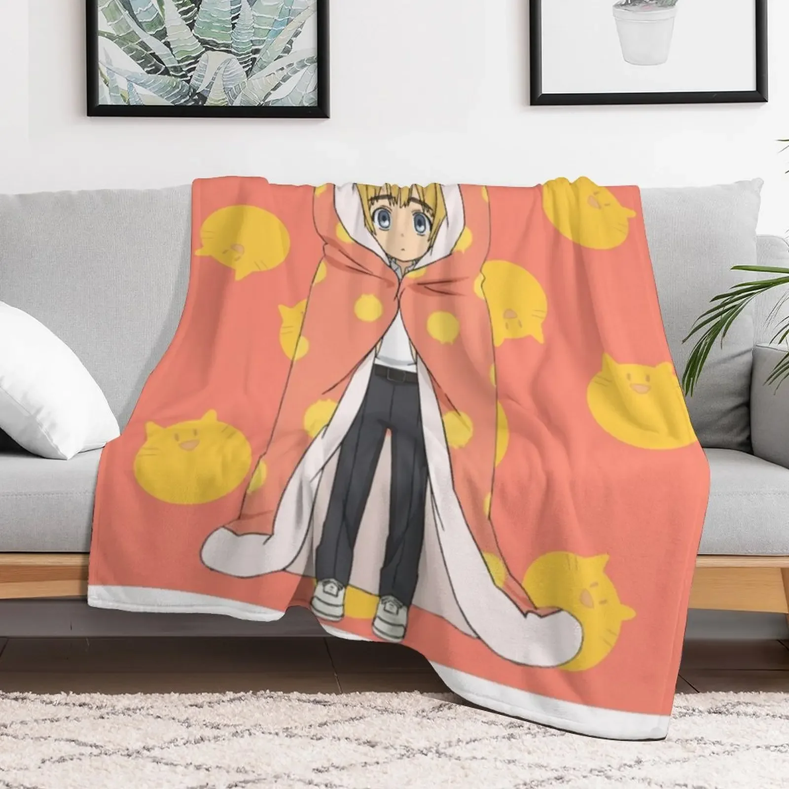Armin futon Throw Blanket Stylish Decor Blanket Gift for Friends Roommate