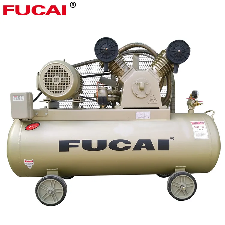 Fucai Oil-free Piston Air Compressor 3hp 2.2 KW Low Power Low Pressure Spray Paint