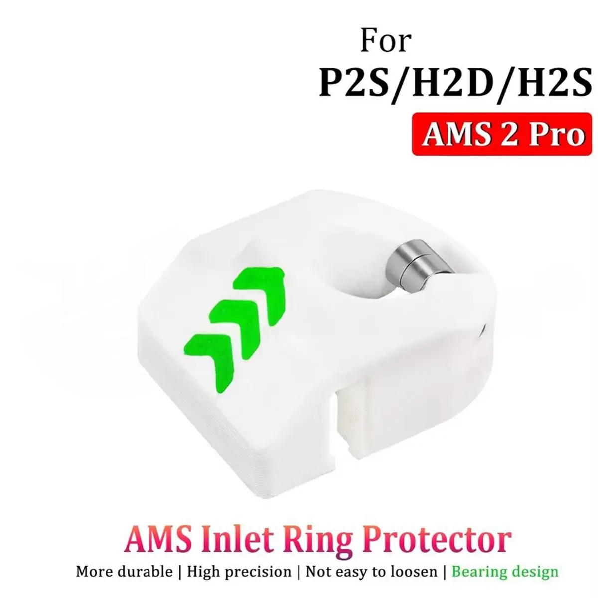 618 Mega Sale For Bambu Lab AMS 2 Pro Inlet Ring Protector for P2S H2S H2D Prevent Filament Snagging Tension Fluctuations 4pcs