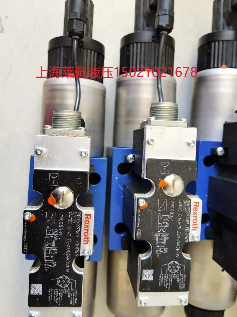 

Germany Rexroth REXROTH Proportional Valve R900976119 4WREE10W1-75-23/G24K31/F1V