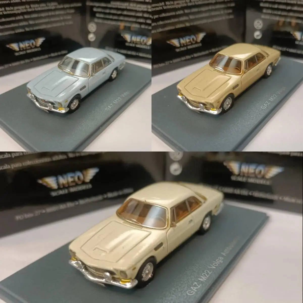 

Neo 1:87 ISO Rivolta GT Coupe 1961 White Vintage Car Simulation Limited Edition Resin Metal Static Car Model Toy Gift