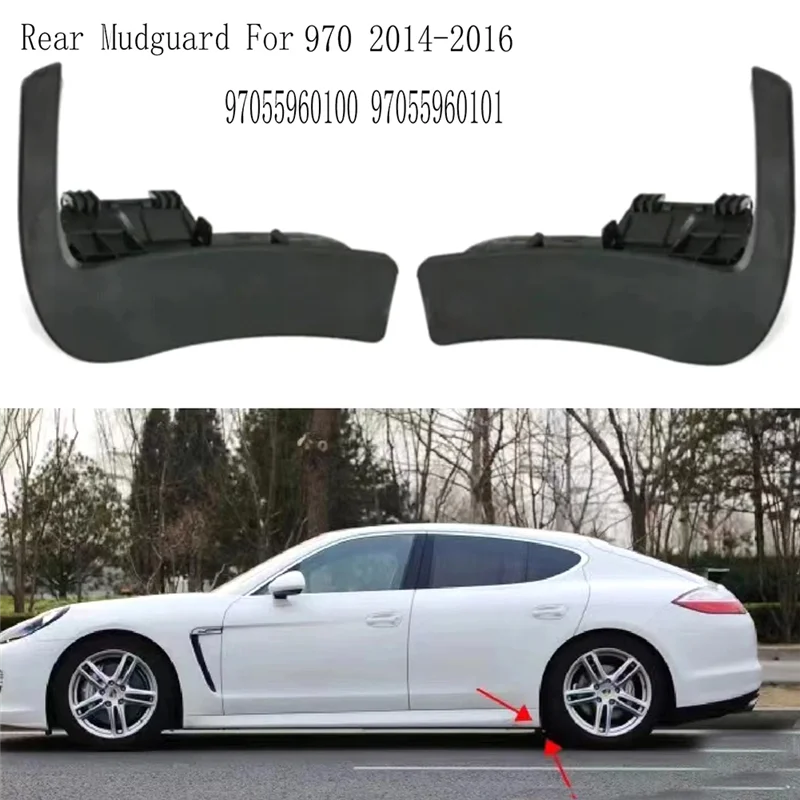 

Rear Mudguard Splash Guards Fender Trim Mudguards For Porsche Panamera 970 97055960101 97055960201