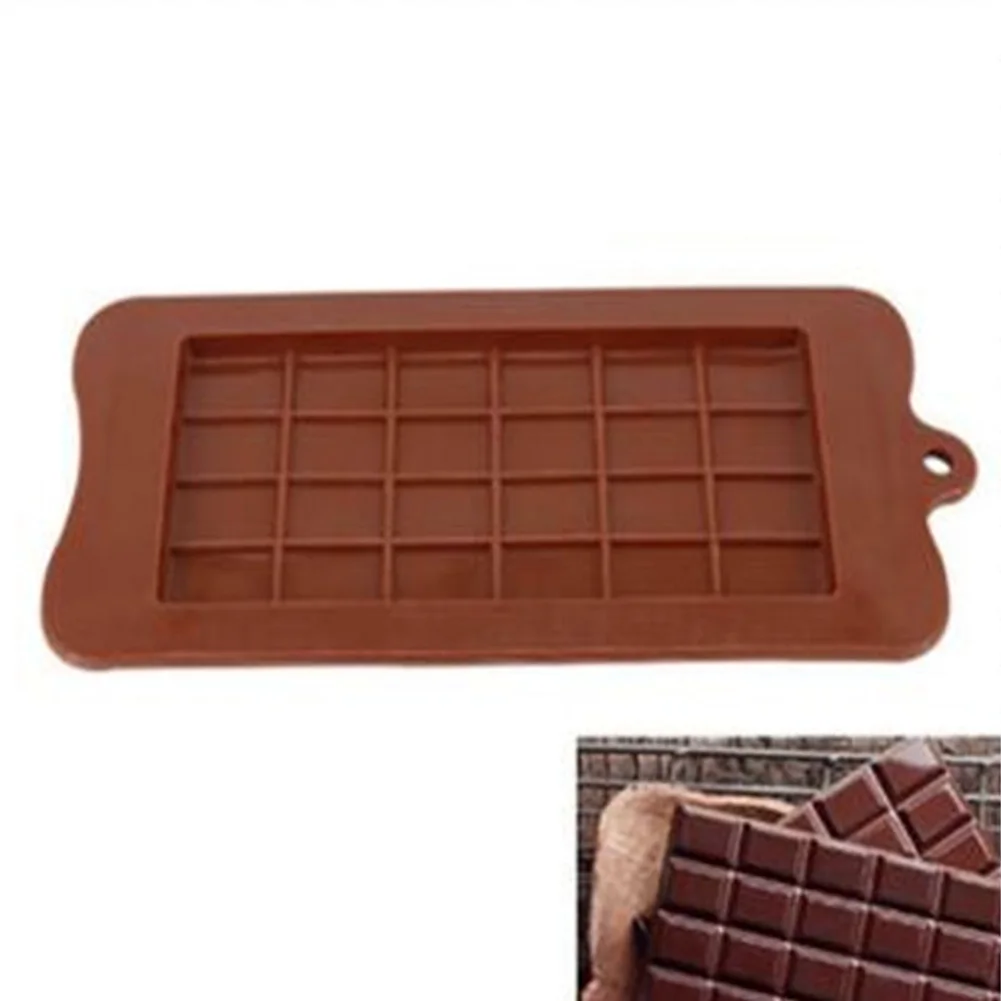 Simple Silicone Chocolate Mold Diy Ice Chocolate Food Grade Mold Non Stick And Easy To Demold Kitchen Utensils