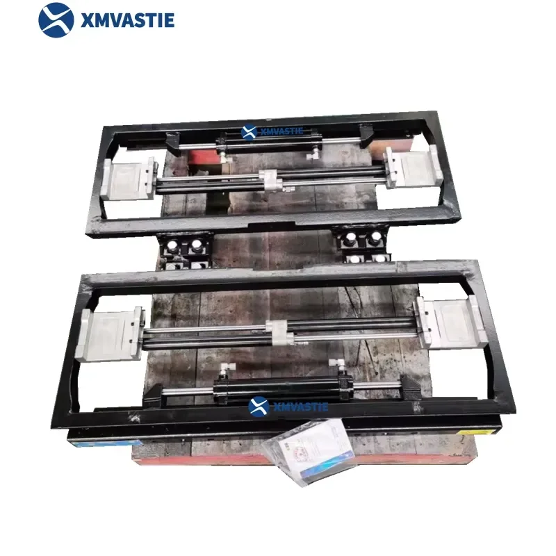 Heavy-Duty Fork Popsitioner Spacer for Multi-Size Pallets | Sealed Cylinder | 20% Faster Loading