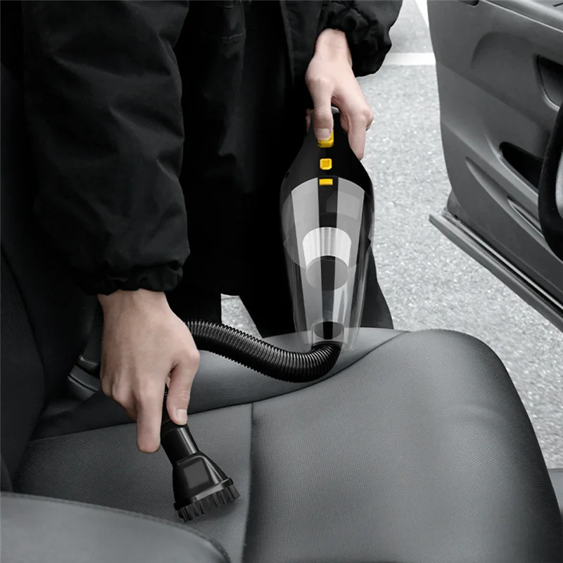 Car Vacuum Cleaner Rechargeable Wire High Power Dry And Wet Dual-Use Vacuum Cleaner Handheld Portable