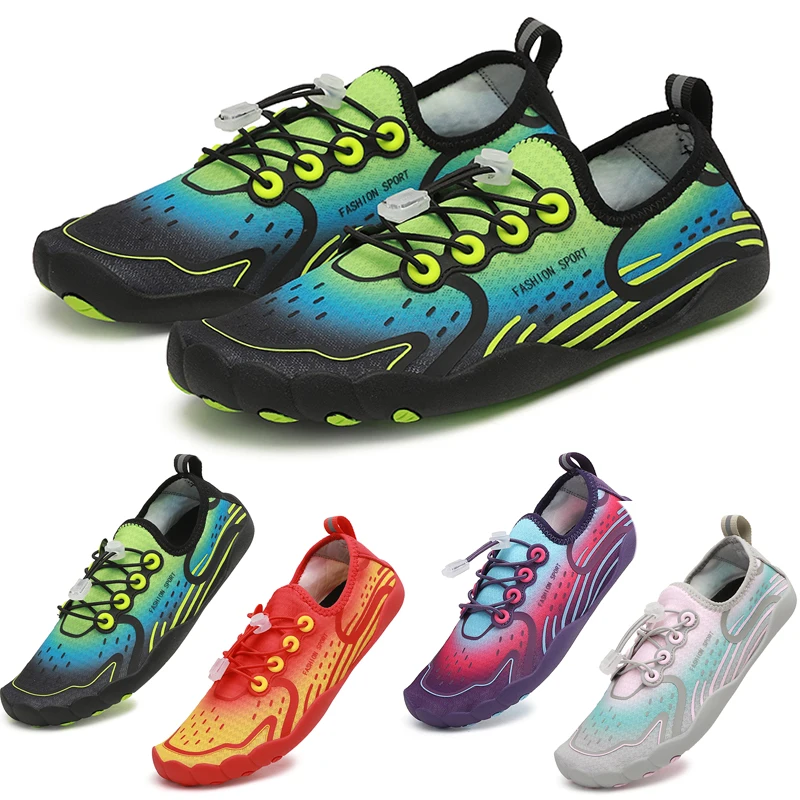 

Men's and women's diving shoes swimming shoes summer barefoot beach shoes quick dry non-slip river sea diving aqua shoes