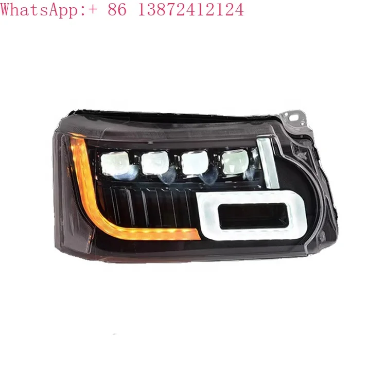 

Car Accessories 2005-2013 Upgraded 2018 Headlight Plug and Play Head Lamp LED Headlights for Land Rover Range Rover Sport