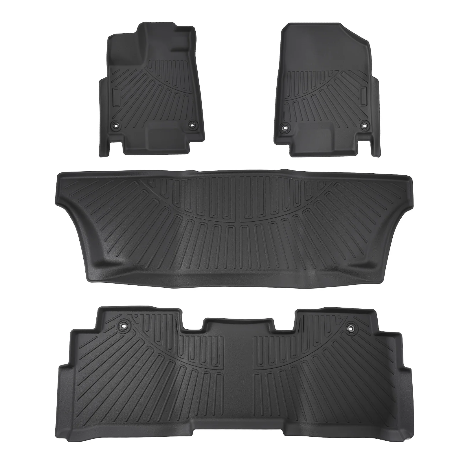 

Front Floor Mats + Rear Floor Mat For Honda Odyssey 2018-2025 1st and 2nd row