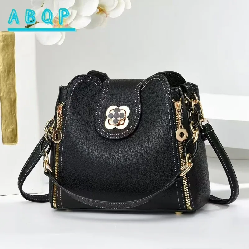 

ABQP New Women's Shoulder Bag Large Capacity Women's Shoulder Messenger Bag Luxury Brand Fashion Trend Casual Women's Bag