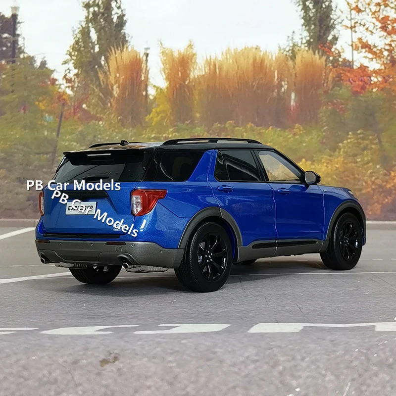 Original Factory Sixth Generation 2020 Explorer SUV Simulation 1:18 Alloy Car Model Collection