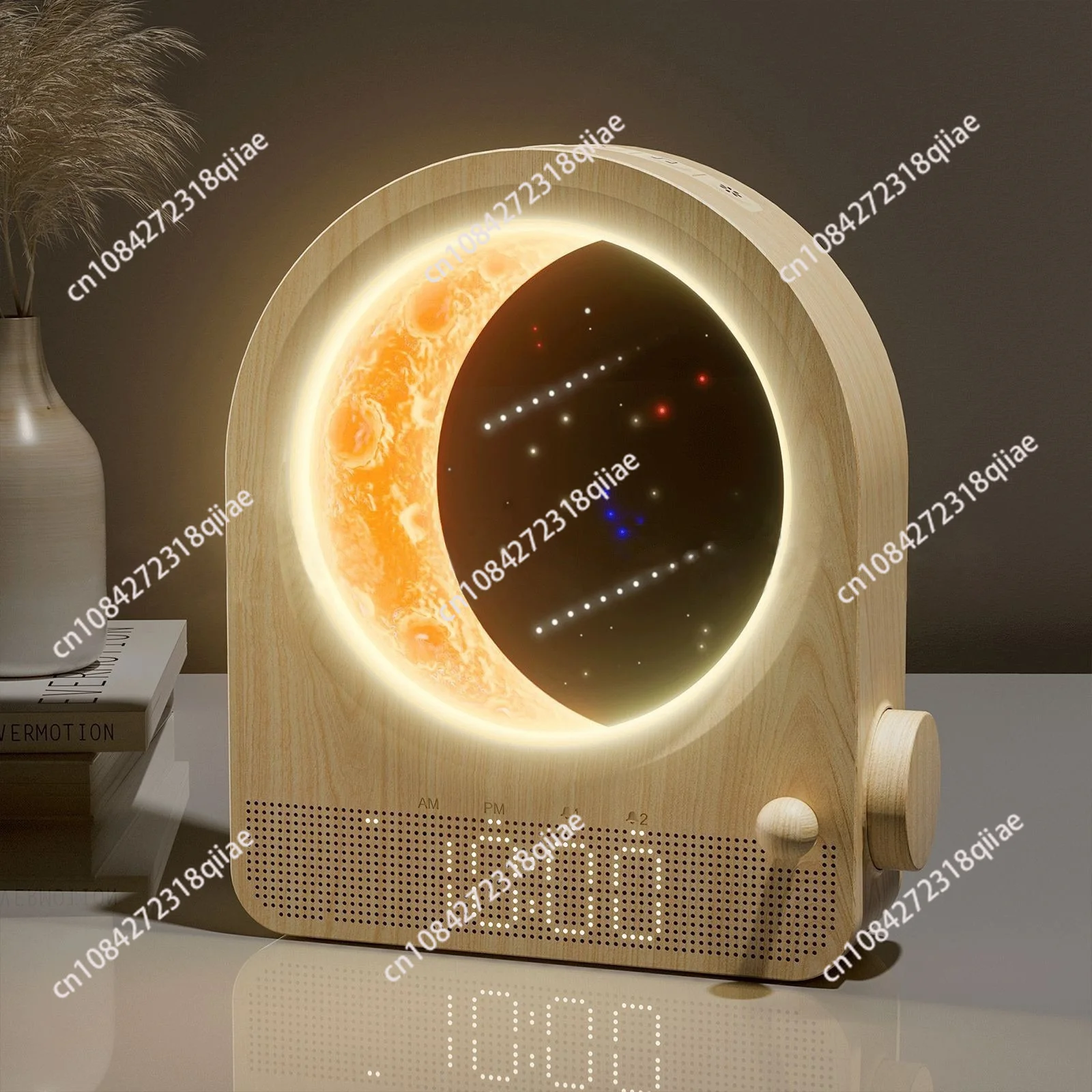 white-noise-sleeper-bedroom-advanced-sense-night-light-stars-moon-simulated-sunrise-wake-up-light-alarm-clock