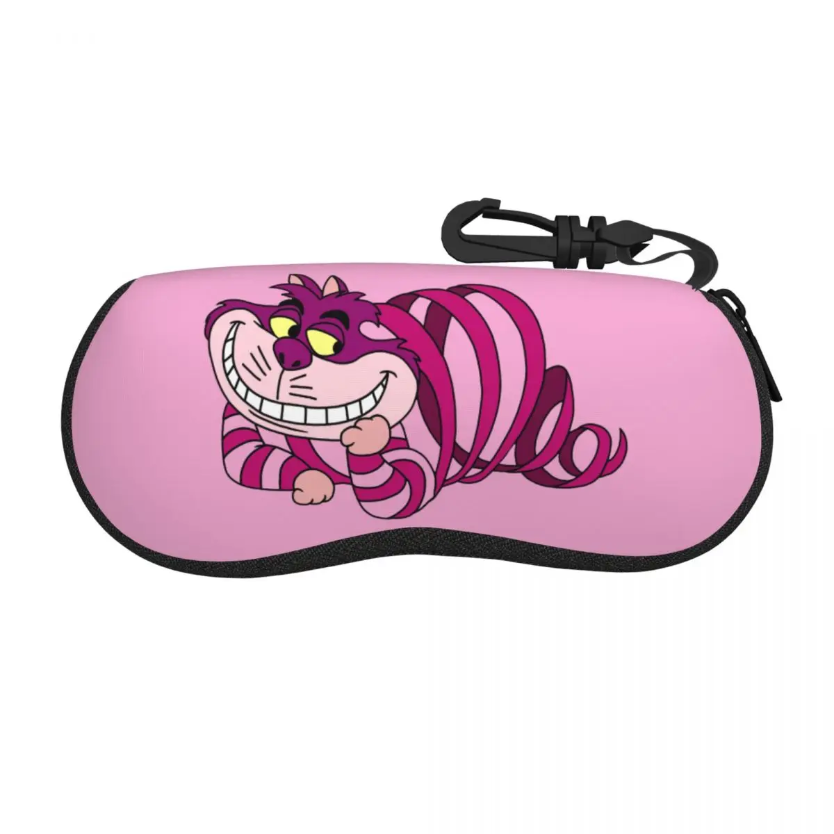 

Custom Funny Cheshires Cat Shell Eyeglasses Protector Cases Cute Sunglass Case Glasses Pouch