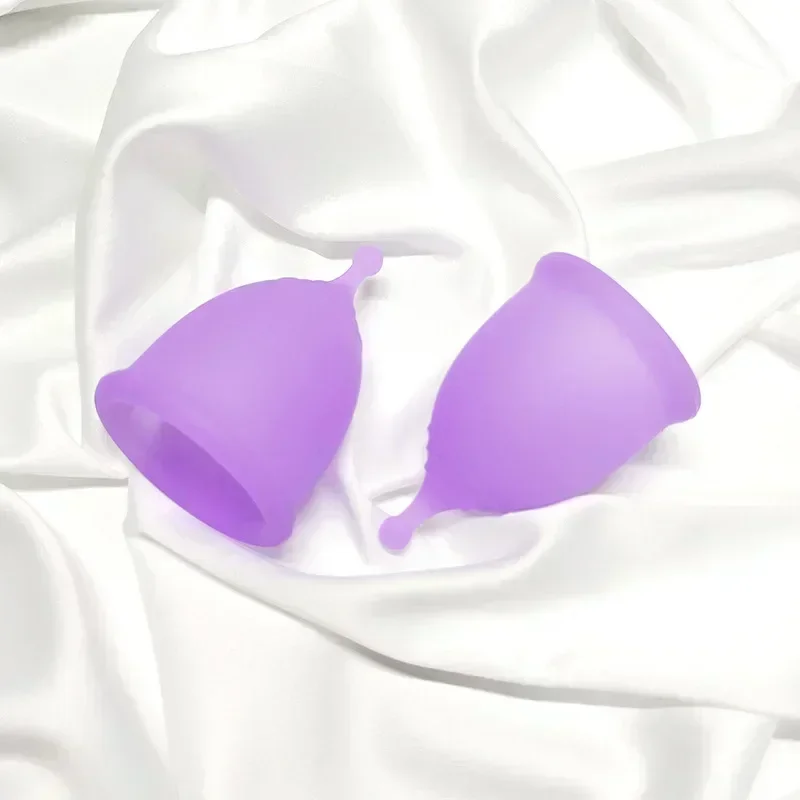 1PC Women Cup Medical Grade Silicone Menstrual Cup Feminine Hygiene Menstrual Lady Cups Health Care Period Cupp