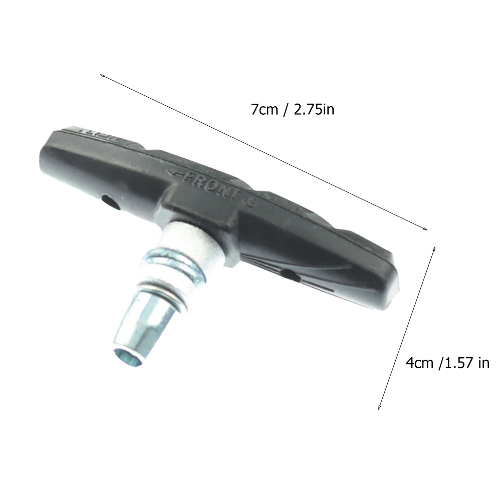 

Pads Durable Rubber Silent for Road Long Lasting Wear Resistant Hyathetic Fiber Stopping Power Minimizes