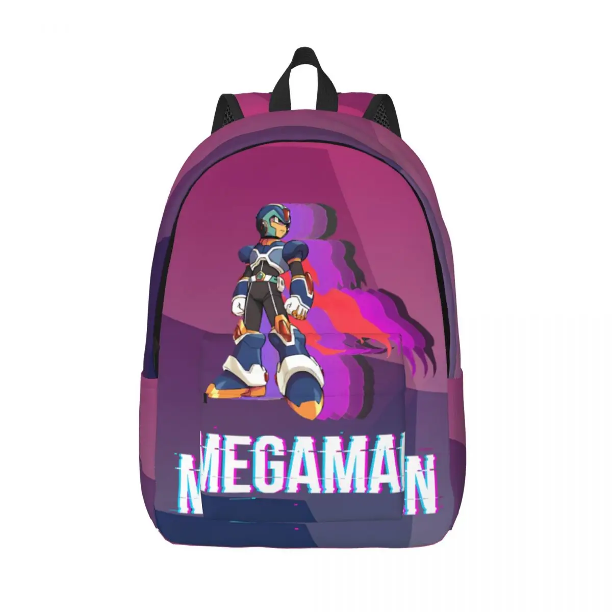 Birthday Gift Secret Mega Art Man Gifts Movie Fan Retro Washable Rucksack Mega Man Classic For Boy Girl Children's Bags Office