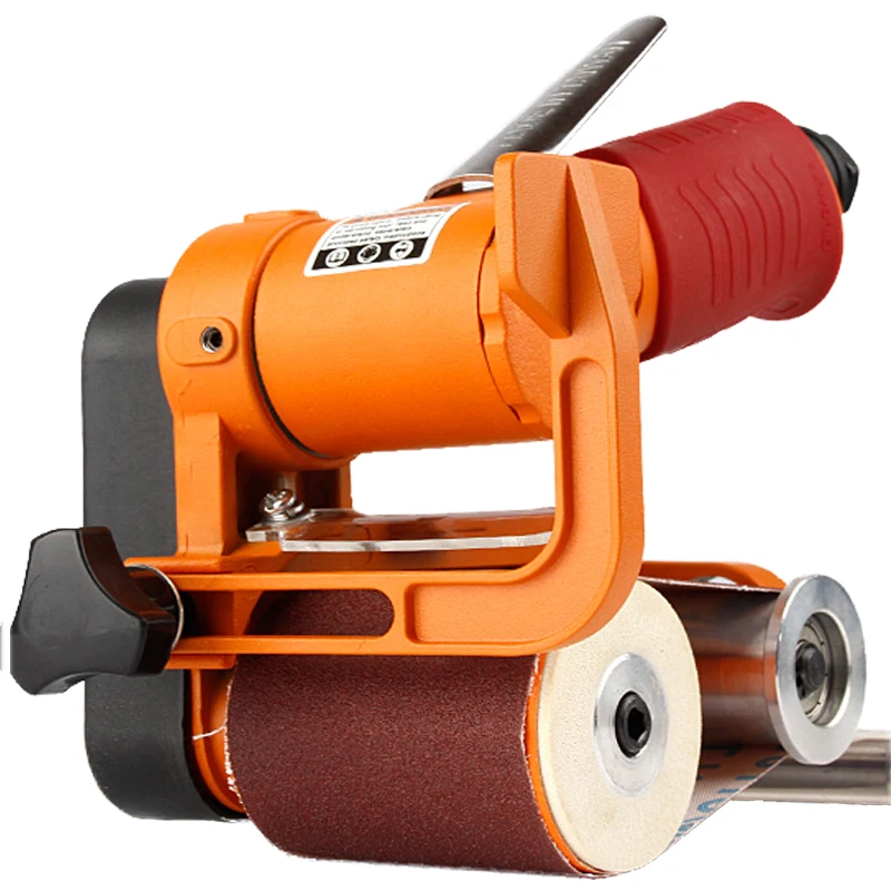 Small Metal Stainless Steel Polishing Machine Belt Grinding Machine Drawing Machine Belt Machine Pneumatic Tool B0606198
