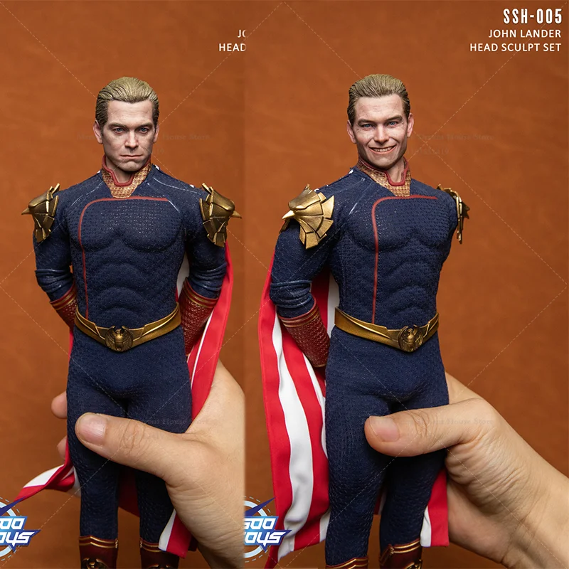متوفر في المخزون SOOSOOTOYS SSH-005 1/6 مقياس خارقة جون رأس مزدوج نحت للدمى مقاس 12 بوصة مجموعات جندي شخصيات الحركة #1