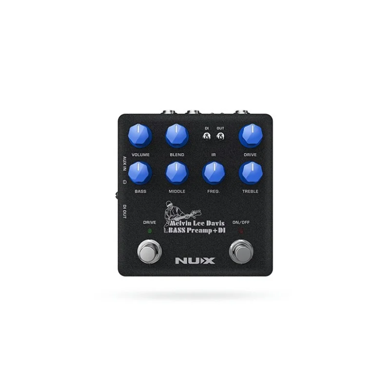 

NUX MLD Bass Preamp DI NBP-5 Effect Pedal DI Box Impulse Response (IR) Loader Audio Interface Guitar Accessories