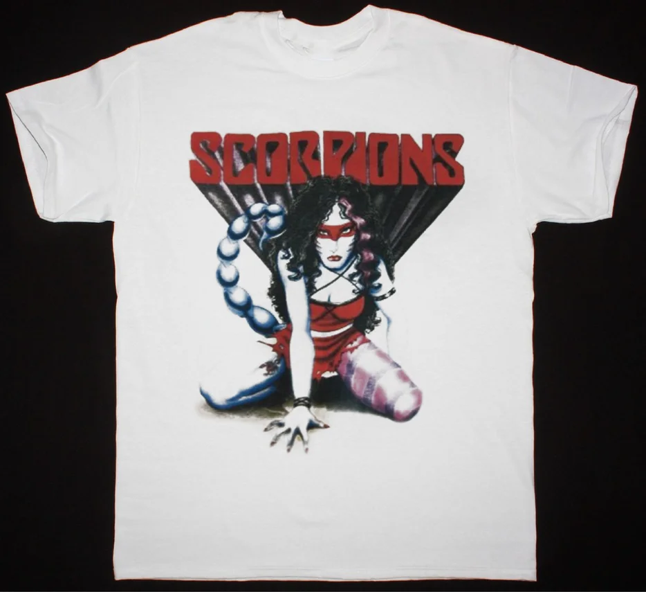 Scorpions Band Cotton For Fan White S 2345Xl T Shirt S4414