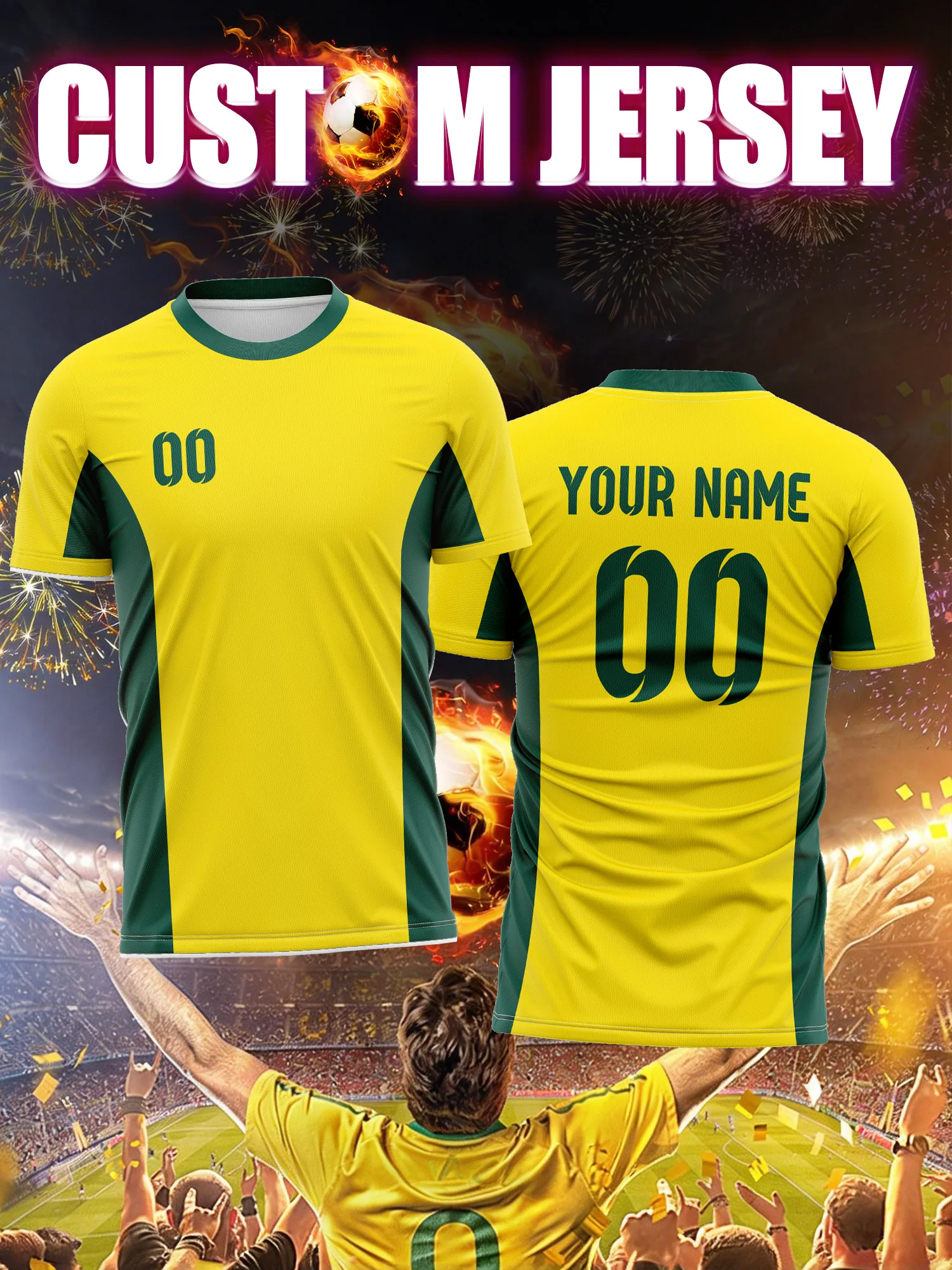 

Футбольная форма с индивидуальным номером и именем, подростковый комплект в минималистичном уличном стиле, легкая охлаждающая спортивная одежда для матчей