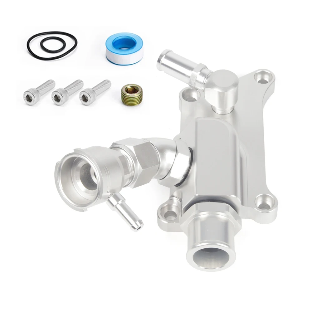 

High Quality Auto Upper Coolant Housing Straight With Filler Neck And Thermost Radiator Cap Cover for K24/K20Z3