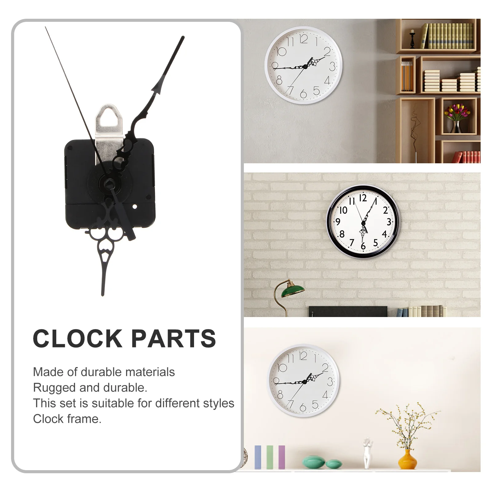 

Silent Clock Movement For 3Mm Thick 20Mm Diameter Diy Clock Replacement Kit Precision Quartz Movement Mechanism Home Decor