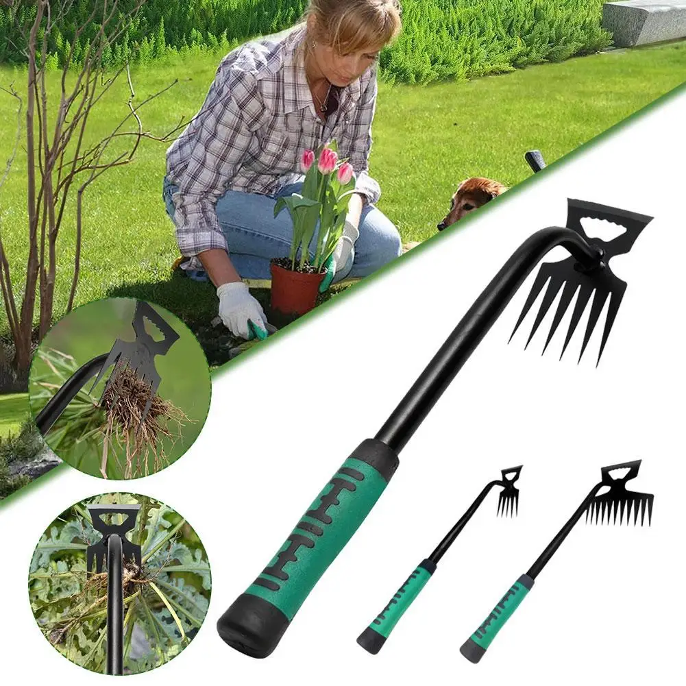 Garden Weeding Tool 5/6/11 Teeth Weed Extractor Removal Agricultural Bonsai Tool Garden Supplies Horticulture For Home Outd R3e0