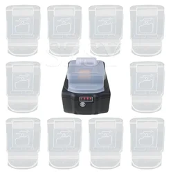 Dustproof Waterproof Plastic Cover For Makita 14.4V-18V Lithium Battery Dust Cover BL1830 BL1840 BL1850 BL1860 Dust Cover
