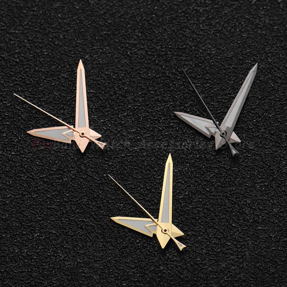Green Luminous Sword Watch Hands for NH35 NH36 NH37/38/39/70 4R Mechanical Movement Watch Pointers Accessories Repair Parts Tool