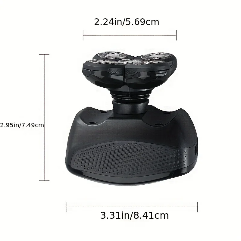 Electric rotary shaving can be used as a bald head machine, USB charging