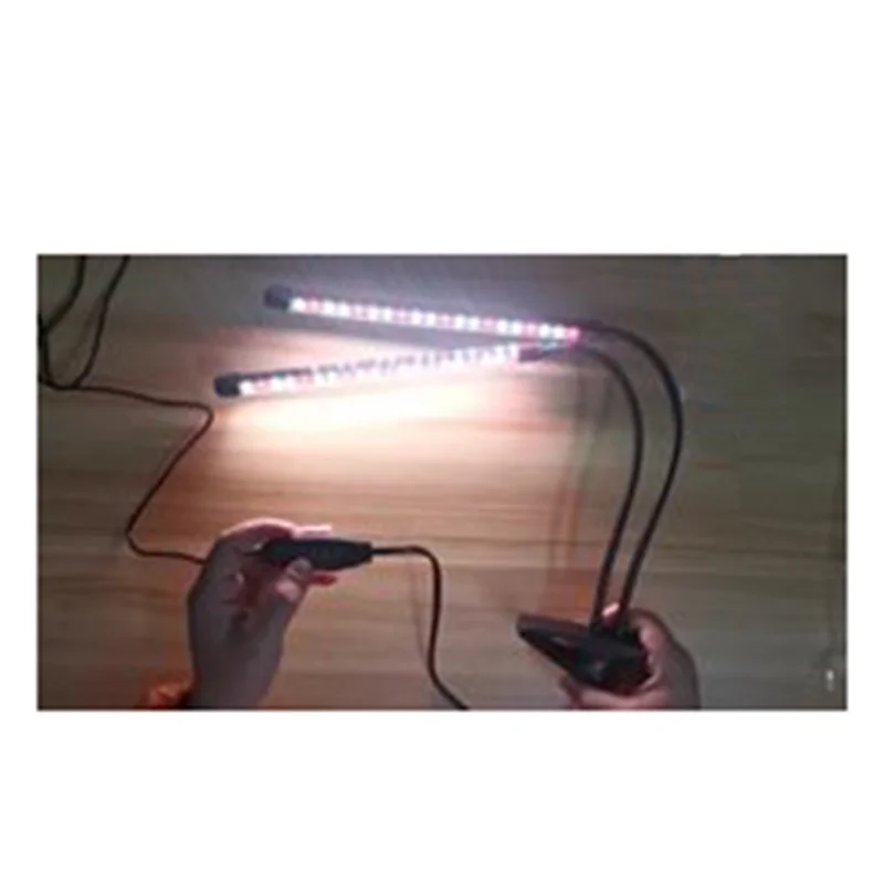 ABPR-USB LED Plant Grow Light Indoor Garden Dimmable Levels Grow Light Full Spectrum Timer Setting Hydroponic Greenhouse