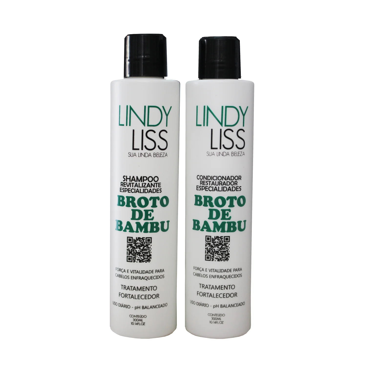 Lindy Liss Bamboo Sprout Shampoo and Conditioner Kit-2 pieces