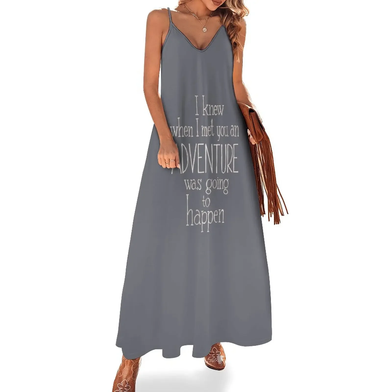 

Adventure Sleeveless Dress summer dress daily luxury evening dresses 2025 luxury dresses chic and elegant woman dress