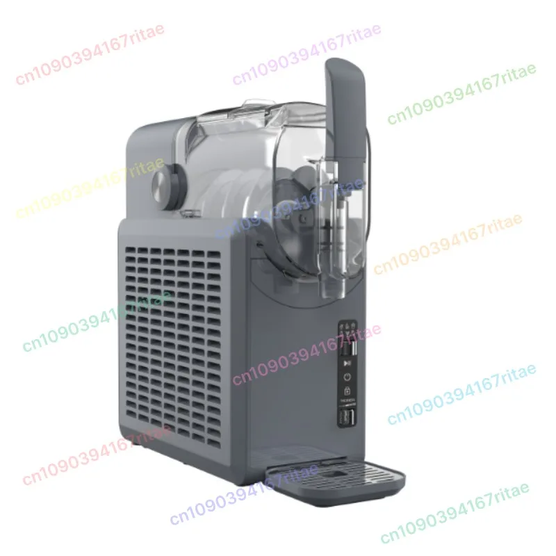 

No Ice Needed 2.6L Ice Cream Maker, 5 Presets, Frozen Margaritas, Frappés, Milkshakes, Black and White Slushie Machine