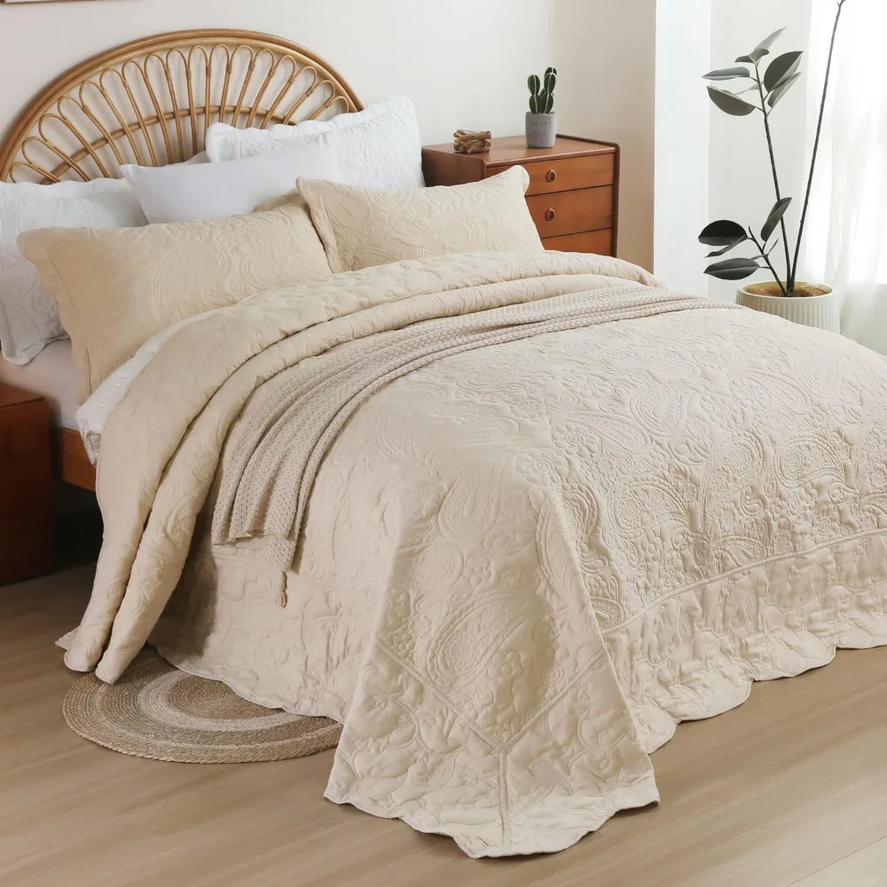 

Негабаритное одеяло King California King Size, легкий комплект постельного белья, двустороннее покрывало, покрывало на все сезоны, 3 предмета