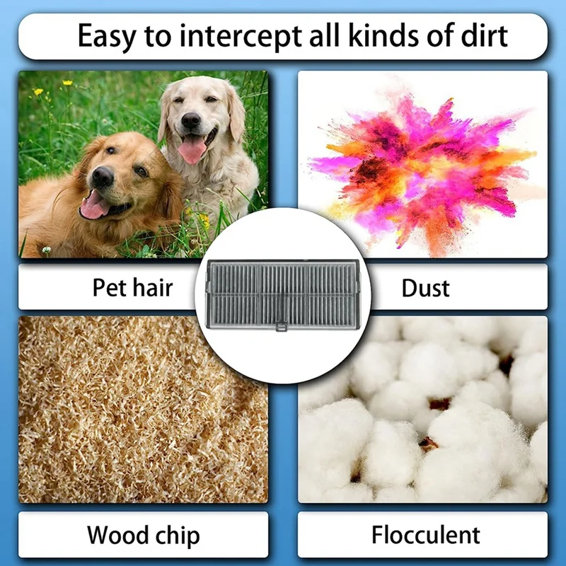 10PCS Washable Filter For Dreame Bot X30pro Ultra X30pro Plus Robot Vacuum Cleaner HEPA Filters Parts Accessories
