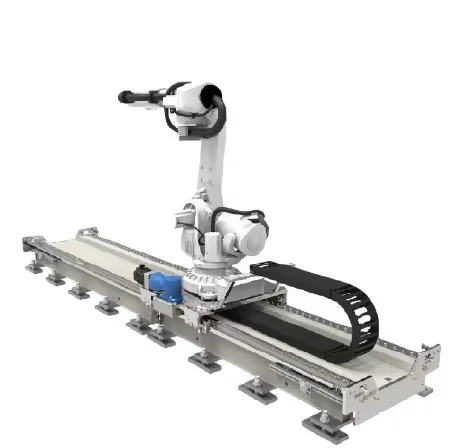 6-Axis Industrial Robotic Arm with 12kg Payload for Warehouse Picking, Compatible with Linear Rail Track Systems