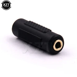 1 szt. Gorąca sprzedaż 3.5mm żeński do żeńskiego F/F Adapter Audio Stereo wtyczka słuchawkowa wtyk przedłużacza łącznika kable połączeniowe