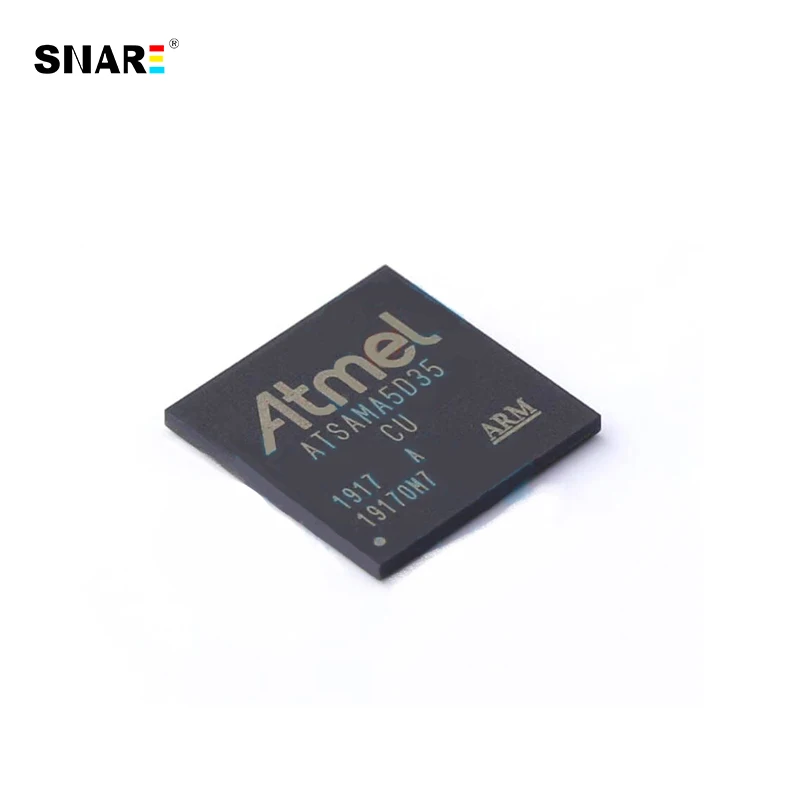 

Микропроцессор ATSAMA5D35A-CU Микропроцессоры — MPU BGA, зеленый, IND TEMP, MRL A